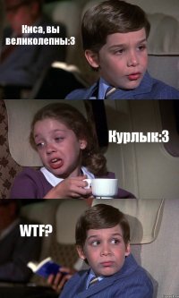 Киса, вы великолепны:3 Курлык:3 WTF?