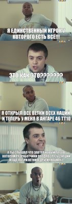 Я ЕДИНСТВЕННЫЙ игрок у которого есть ВСЁ!!! Это как это??? Я открыл все ветки всех наций. И теперь у меня в ангаре 46 ТТ10 А ты слышал что завтра новый патч в котором разработчики вводят сразу 2 нации и еще по три ветки в других нациях? 