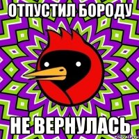 отпустил бороду не вернулась