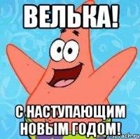 велька! с наступающим новым годом!