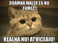 doamna maler eu nu fumez! realna nu! atviceaiu!