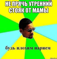 не прячь утренний стояк от мамы 