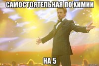 самостоятельная по химии на 5