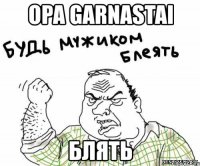 opa garnastai блять