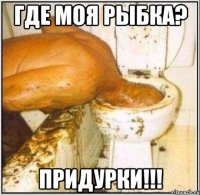 где моя рыбка? придурки!!!