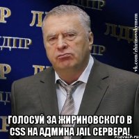  голосуй за жириновского в css на админа jail сервера!