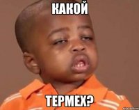 какой термех?