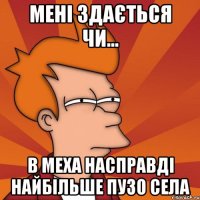 мені здається чи... в меха насправді найбільше пузо села