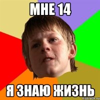 мне 14 я знаю жизнь