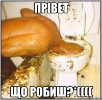 прівет що робиш?*((((