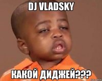 dj vladsky какой диджей???