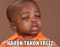  какой такой freez