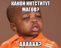 какой интститут магов? aaaaaa?