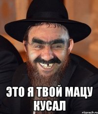  это я твой мацу кусал