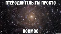 птеродактель ты просто космос