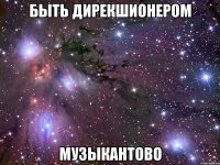 быть дирекшионером музыкантово