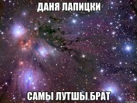 даня лапицки самы лутшы брат