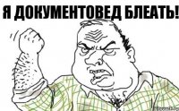 Я документовед блеать!