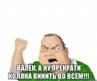  валёк, а ну прекрати коляна винить во всём!!!