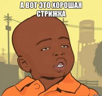 а вот это хорошая стрижка 