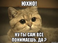 юхно! ну ты сам все понимаешь, да ?