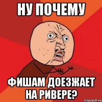 ну почему фишам доезжает на ривере?