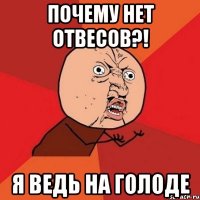 почему нет отвесов?! я ведь на голоде