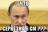 что серьезно 6 см ???