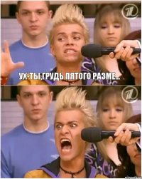 Ух-ты,грудь пятого разме... 