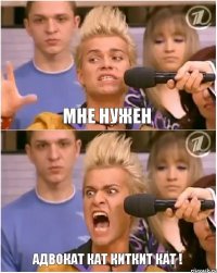 мне нужен АДВОКАТ КАТ КИТКИТ КАТ !