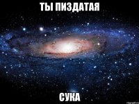 ты пиздатая сука