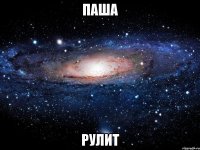 паша рулит