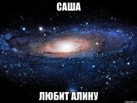 саша любит алину