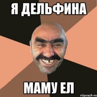 я дельфина маму ел