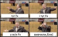 тут Fx і тут Fx у всіх Fx вивчили,бля!