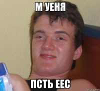 м уеня псть еес