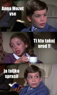 Anna Mozet vse Ti kto takoj urod !! ja toljko sprasil