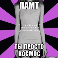 памт ты просто космос