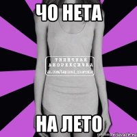 чо нета на лето