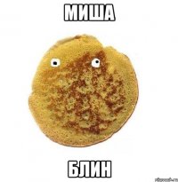 миша блин