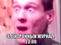  электронный журнал. 23:00