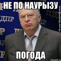 не по наурызу погода