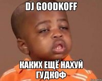 dj goodkoff каких ещё нахуй гудкоф