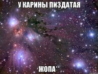 у карины пиздатая жопа**