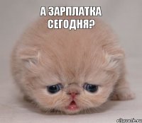 А Зарплатка сегодня?