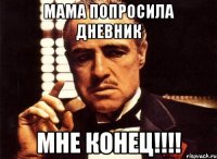 мама попросила дневник мне конец!!!