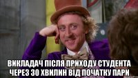  викладач після приходу студента через 30 хвилин від початку пари