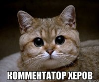  комментатор херов