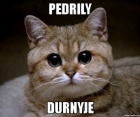 pedrily durnyje