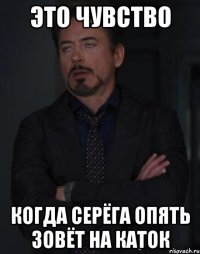 это чувство когда серёга опять зовёт на каток